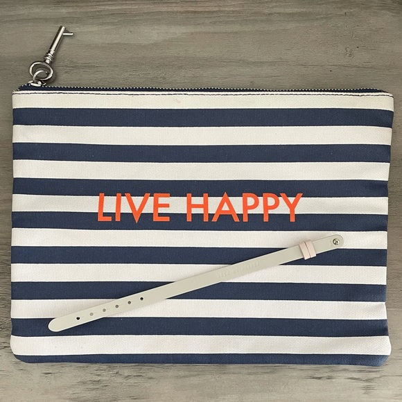 Pretty in Pink Single Leather Reversible Keeper - Picture 2 of 2